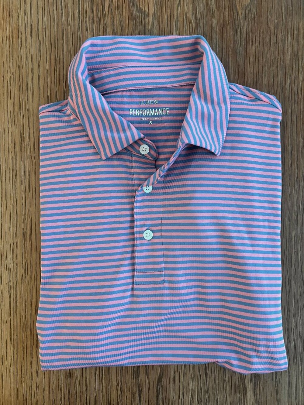 J. Crew Mens Performance polo, like new